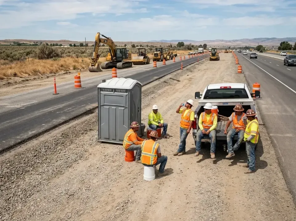 highway-road-construction-crew-007 — frequently asked questions, Porta Potty and Restroom Rentals in Lebanon, VA